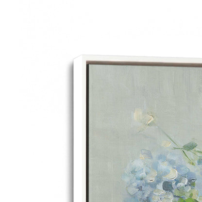 [Color:Opaque White], Picture of art in a White frame at an angle
