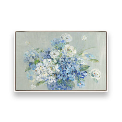 [Color:Opaque White], Picture of art in a White frame