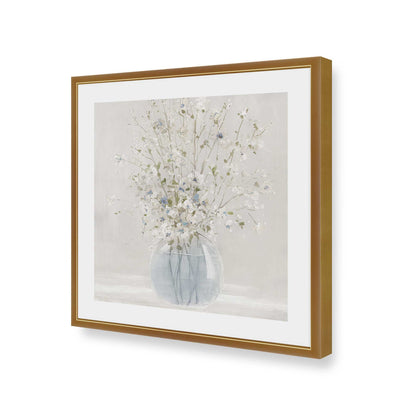 [Color:Polished Gold], Picture of art in a Polished Gold frame of the corner