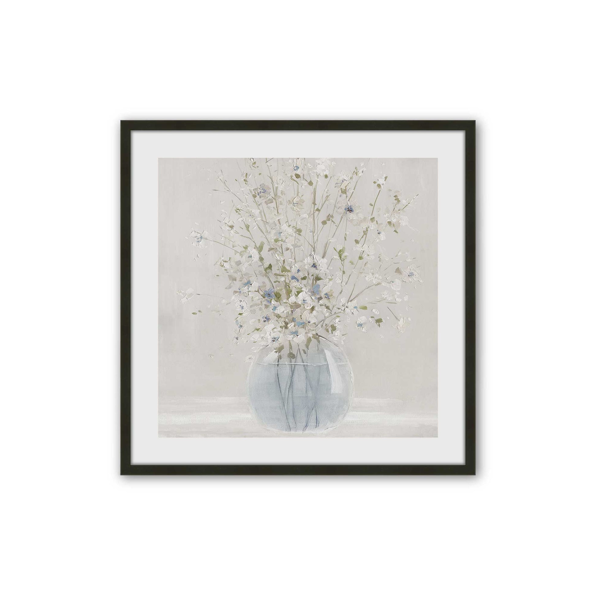 [Color:Satin Black], Picture of art in a Satin Black frame