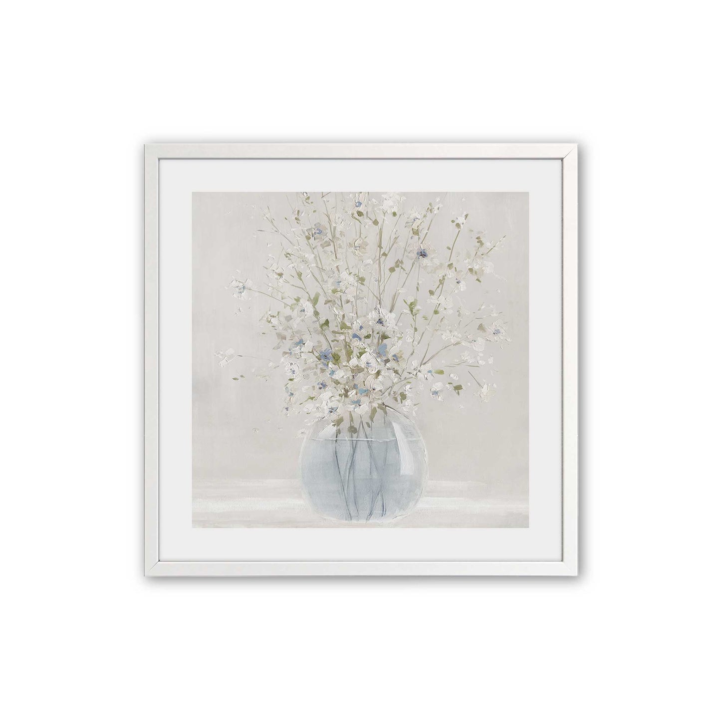 [Color:Opaque White], Picture of art in a Opaque White frame