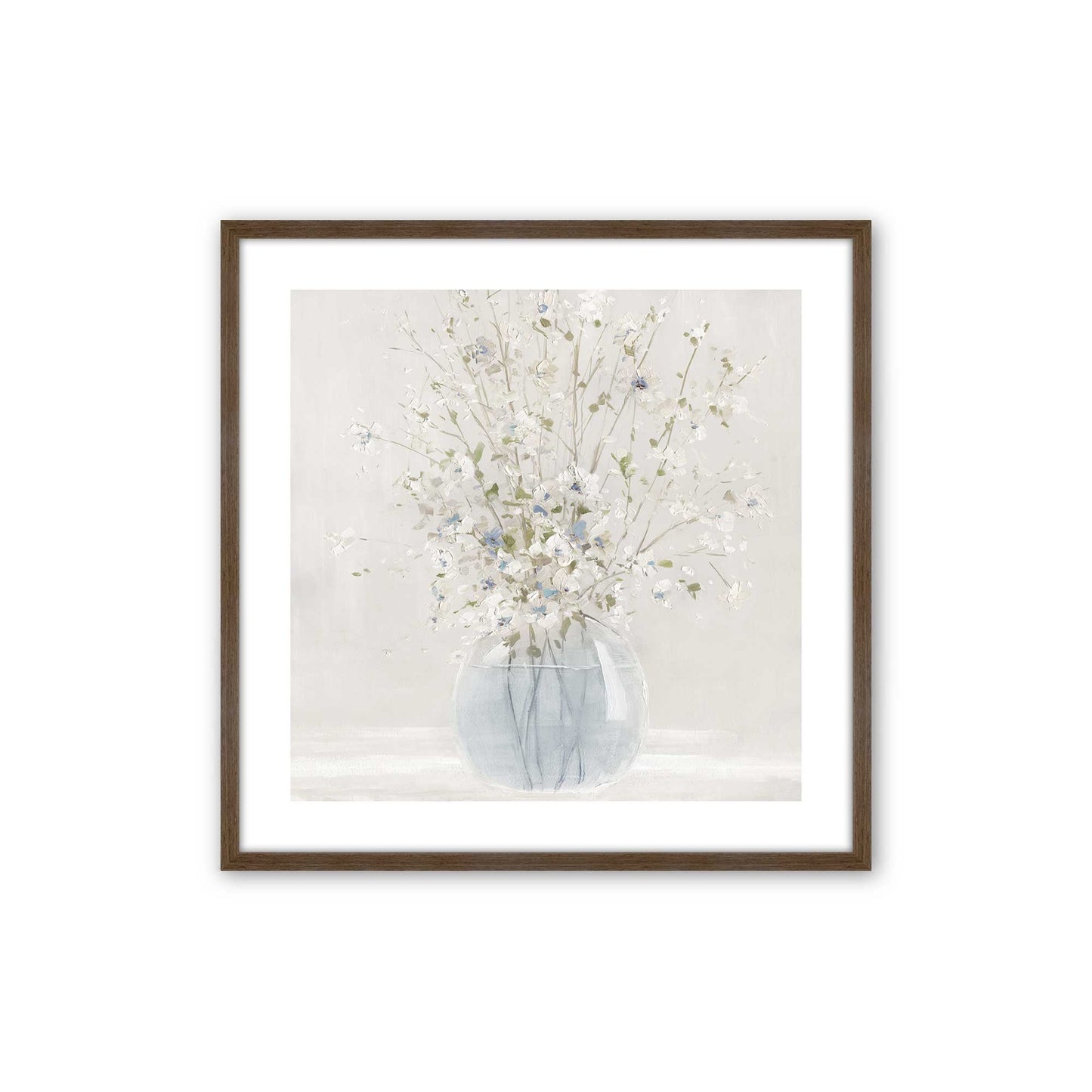 [Color:Walnut], Picture of art in a Walnut frame