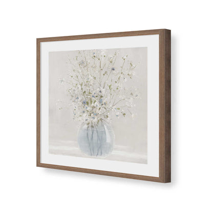 [Color:Walnut], Picture of art in a Walnut frame of the corner