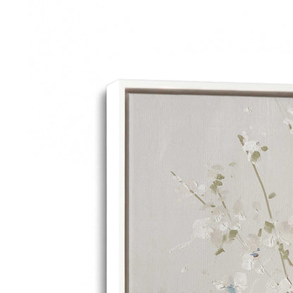 [Color:Opaque White], Picture of art in a White frame at an angle