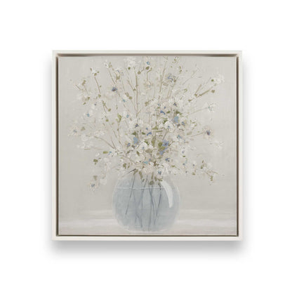[Color:Opaque White], Picture of art in a White frame