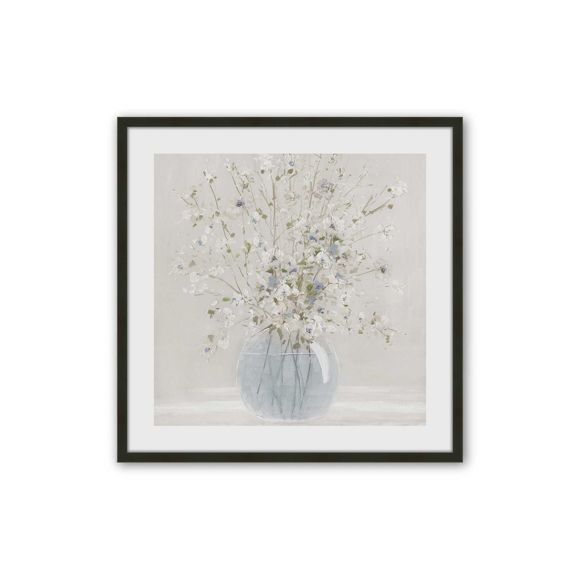 [Color:Satin Black], Picture of art in a Satin Black frame