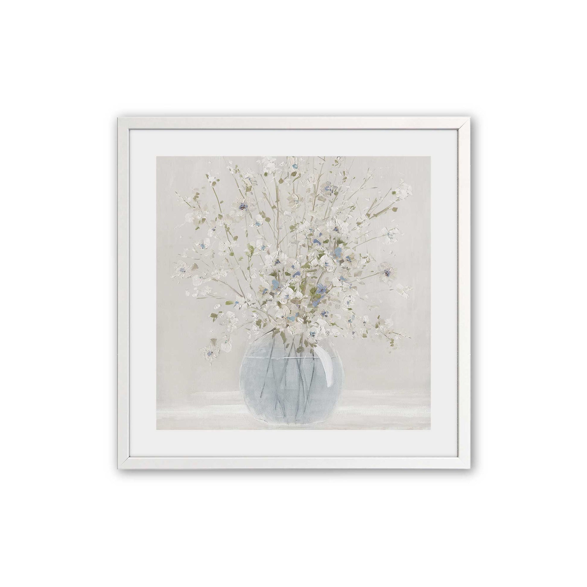 [Color:Opaque White], Picture of art in a Opaque White frame