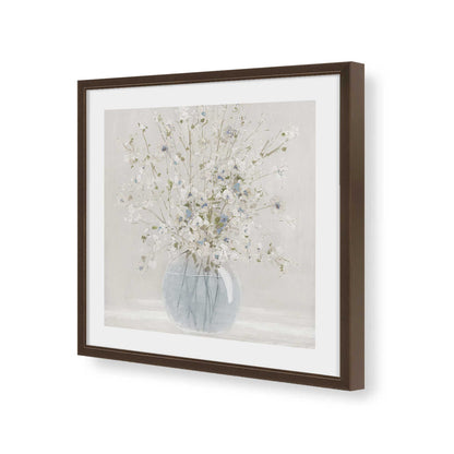 [Color:Espresso], Picture of art in a Espresso frame of the corner