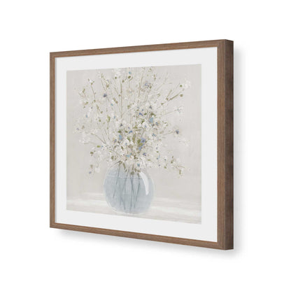 [Color:Walnut], Picture of art in a Walnut frame of the corner
