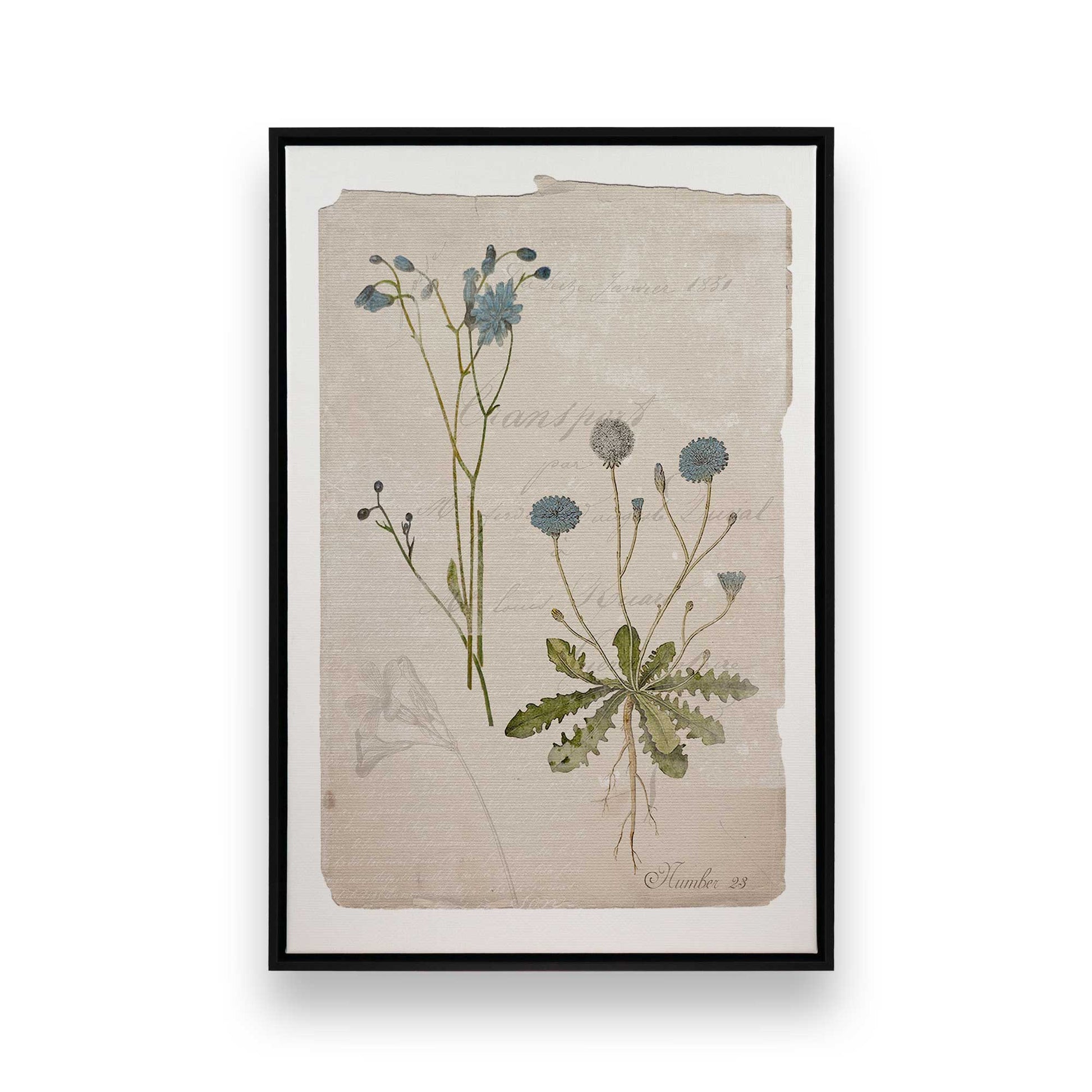 [Color:Satin Black], Picture of art in a Satin Black frame