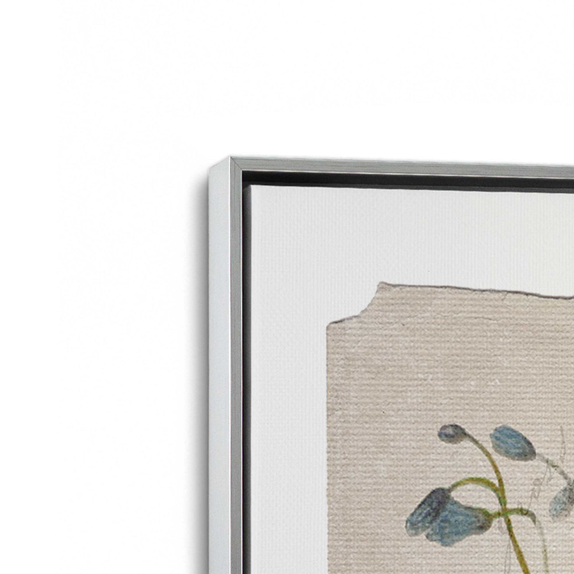 [Color:Polished Chrome], Picture of art in a Polished Chrome frame at an angle