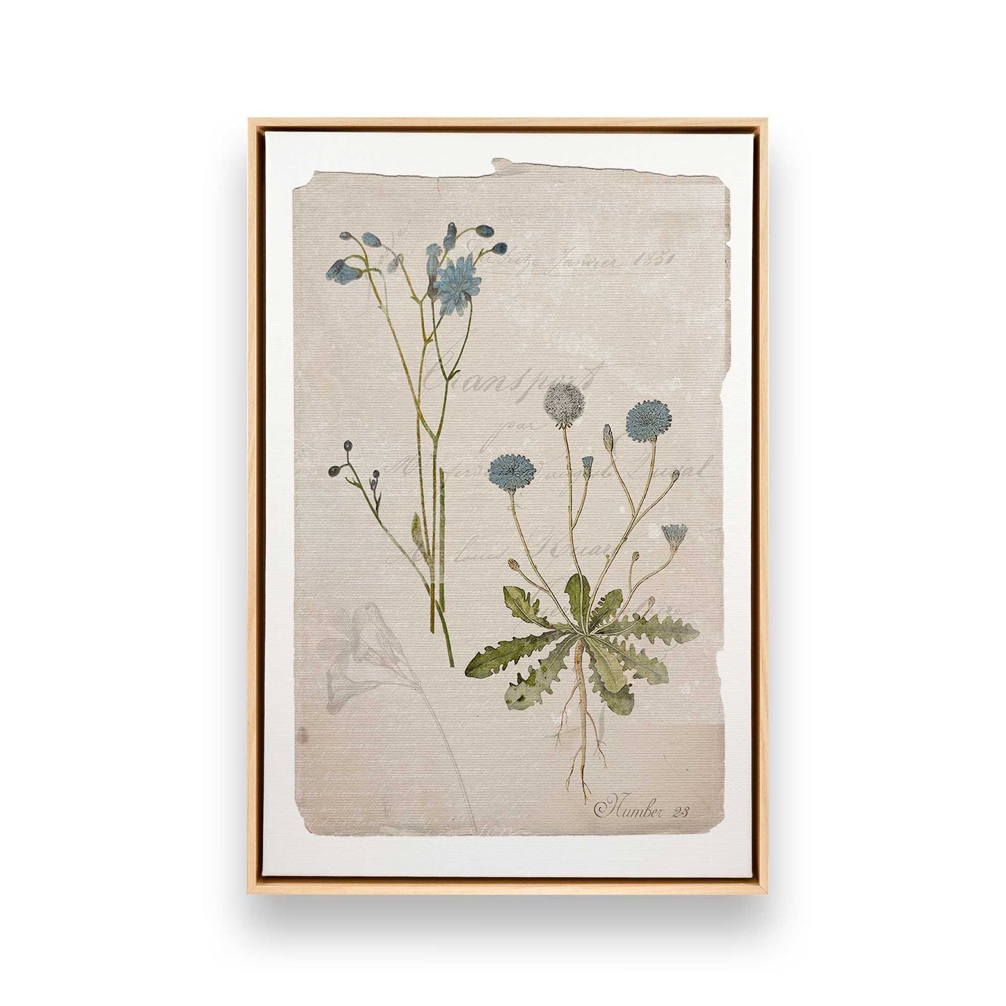 [Color:American Maple], Picture of art in a American Maple frame