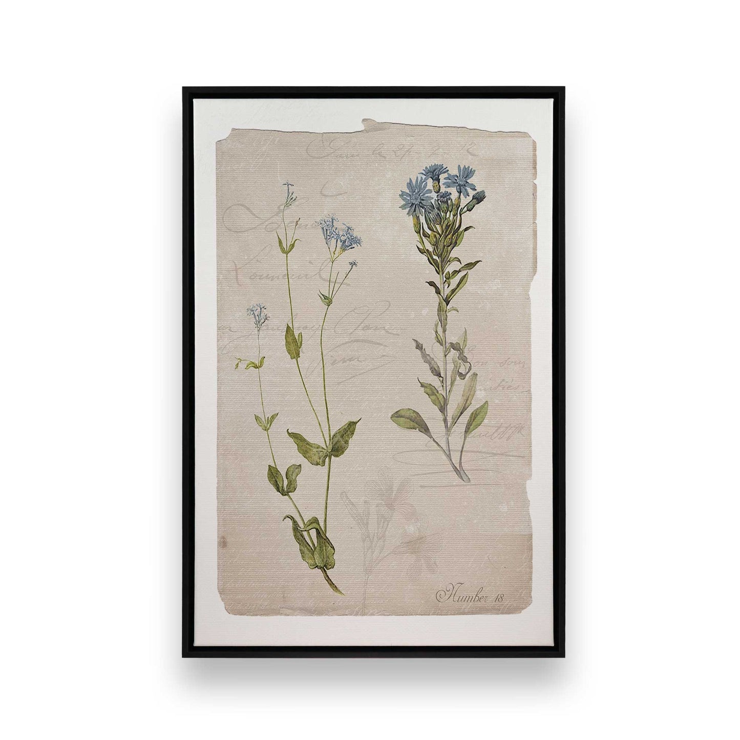 [Color:Satin Black], Picture of art in a Satin Black frame