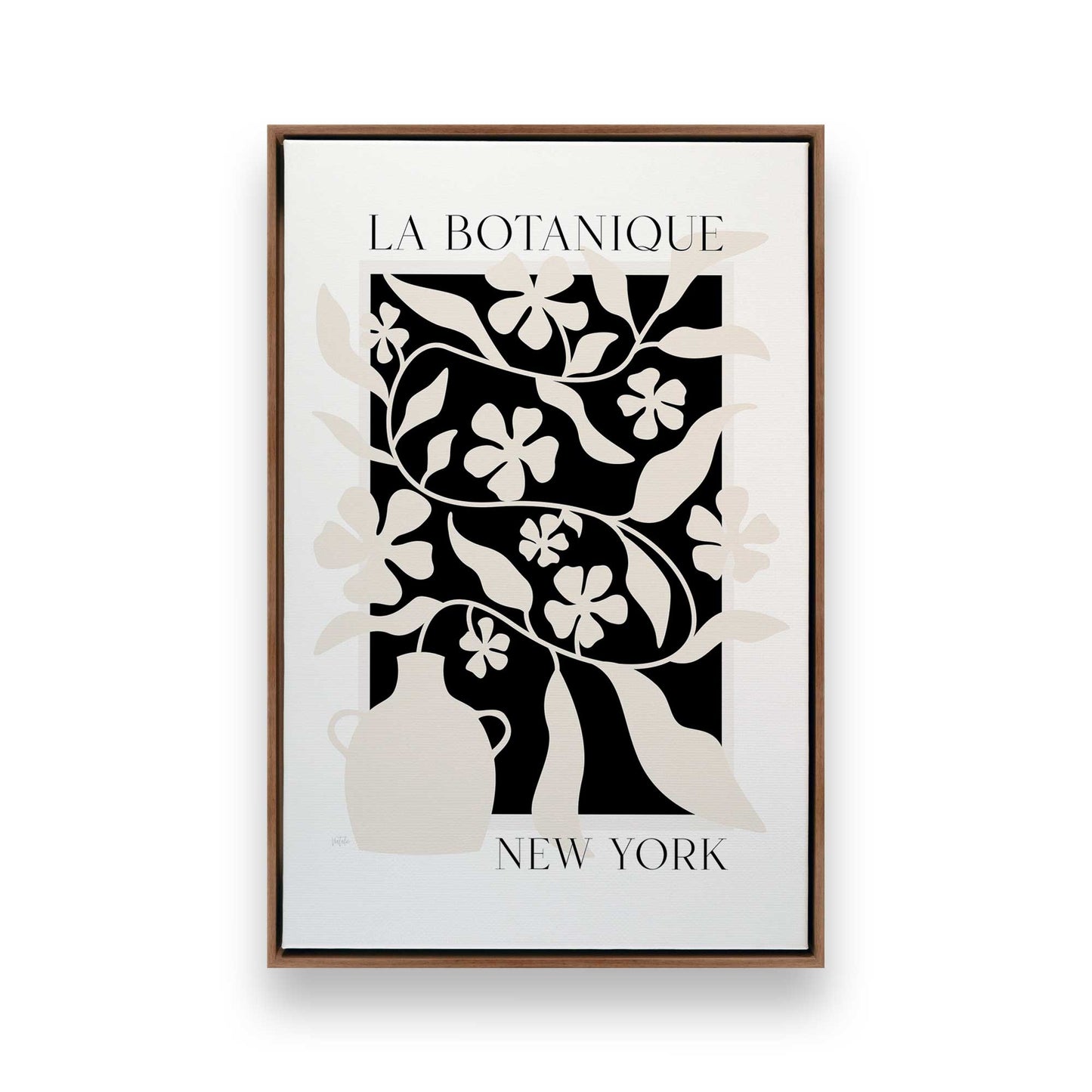 [Color:Walnut], Picture of art in a Walnut frame