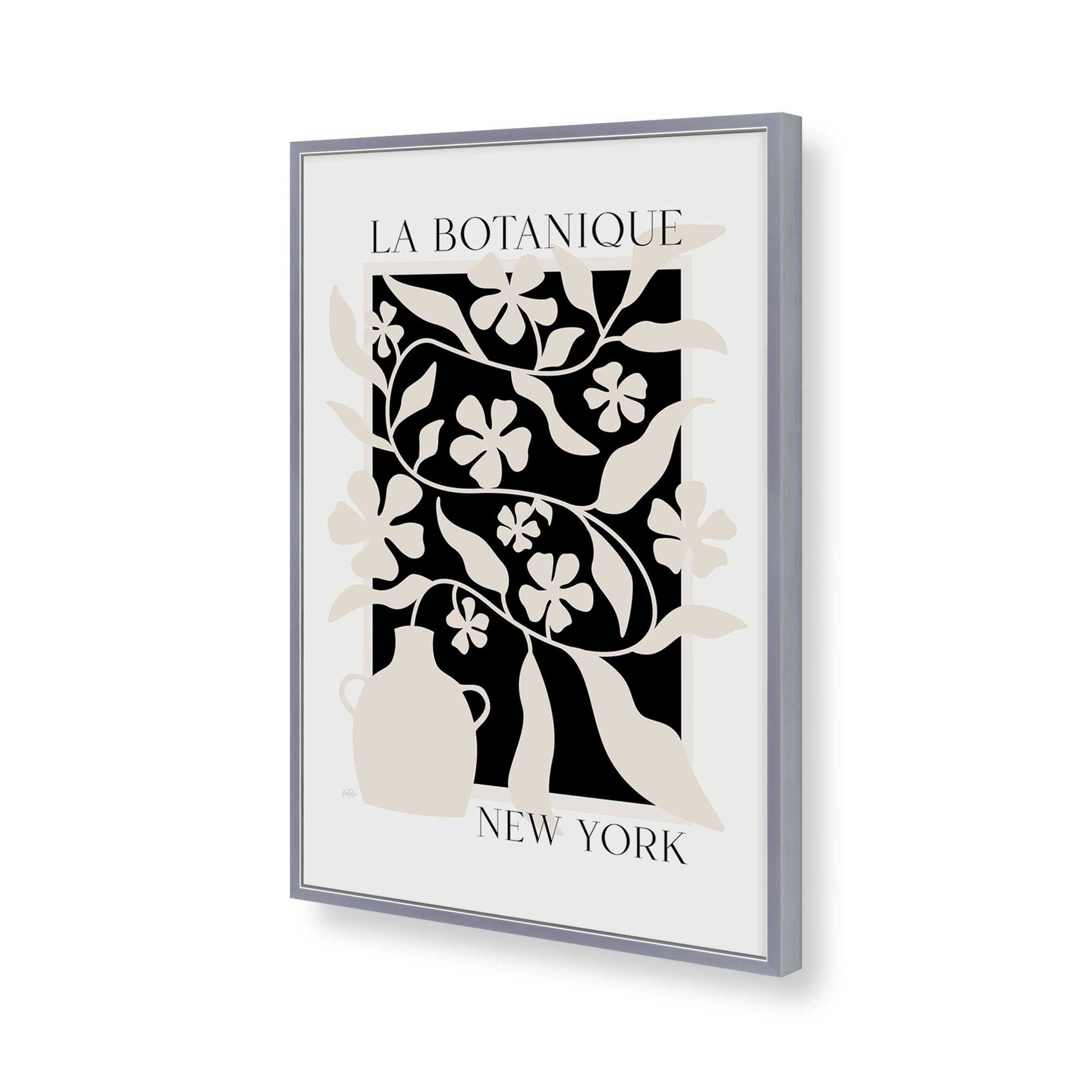 [Color:Polished Chrome], Picture of art in a Polished Chrome frame of the corner