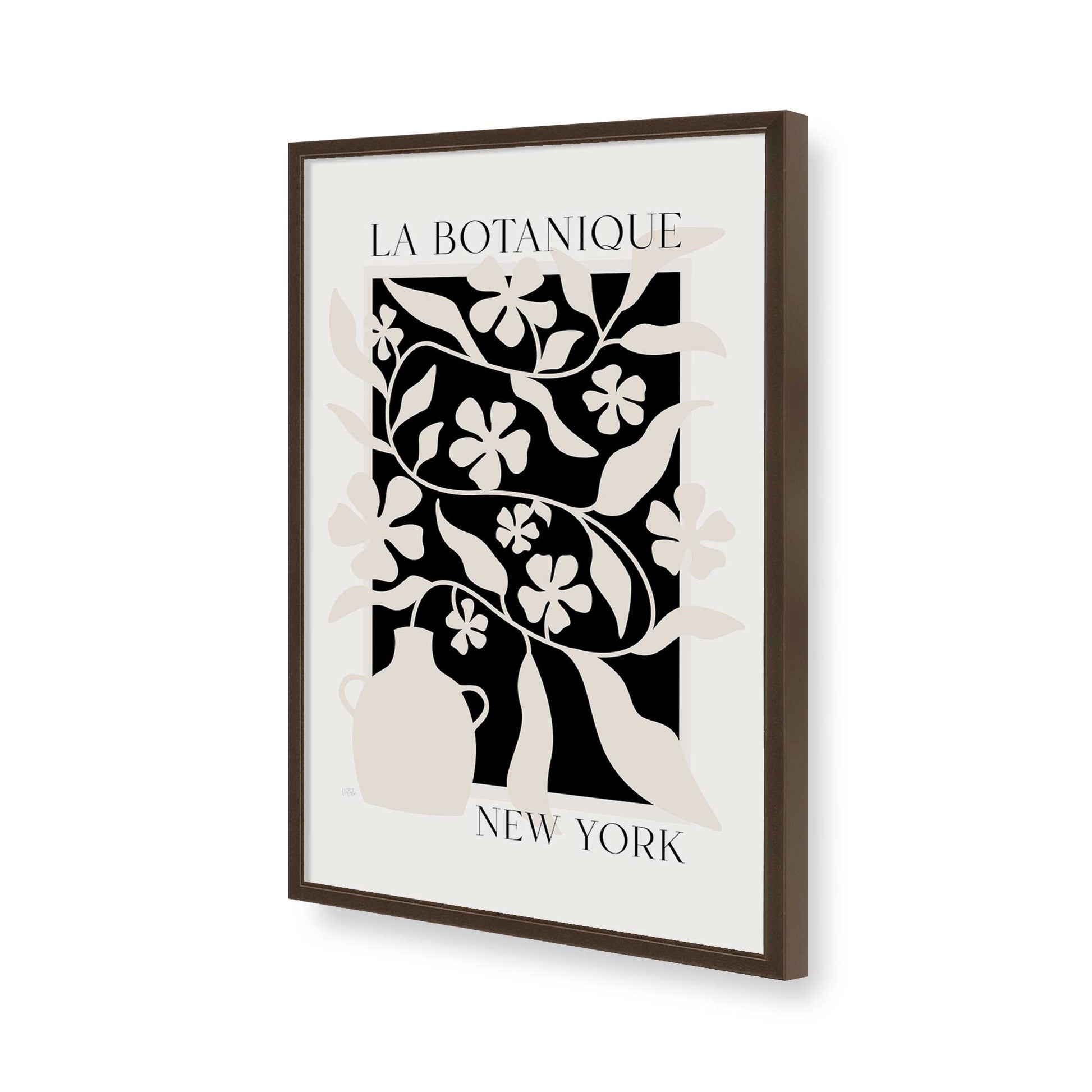 [Color:Belvinder Brown], Picture of art in a Belvinder Brown frame of the corner