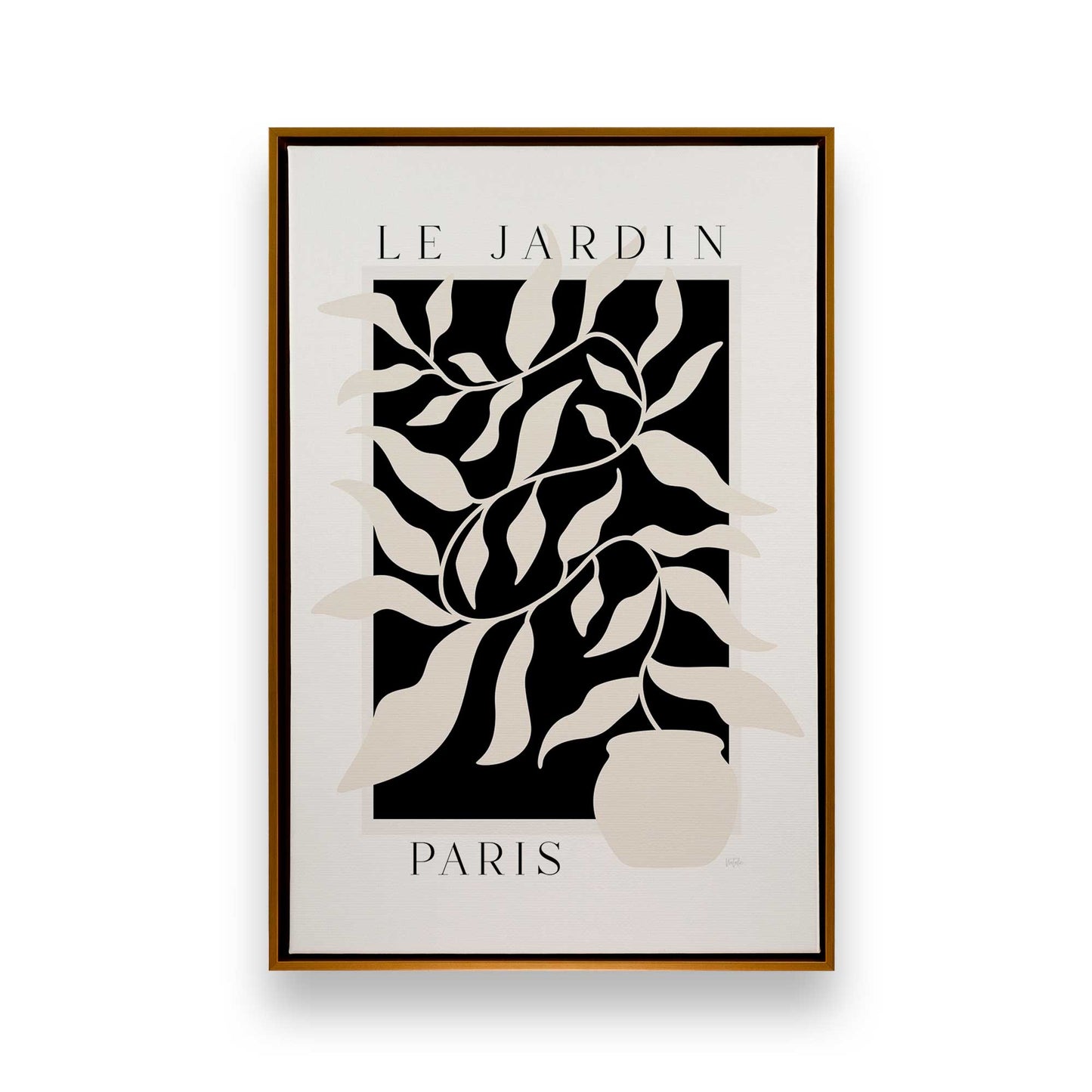 [Color:Polished Gold], Picture of art in a Polished Gold frame