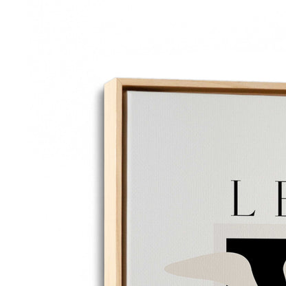 [Color:American Maple], Picture of art in a American Maple frame at an angle
