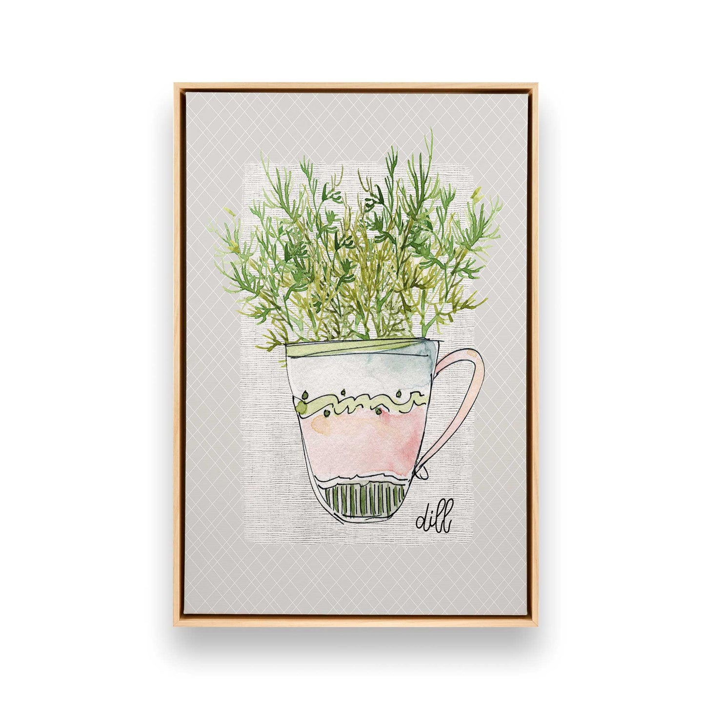 [Color:American Maple], Picture of art in a American Maple frame