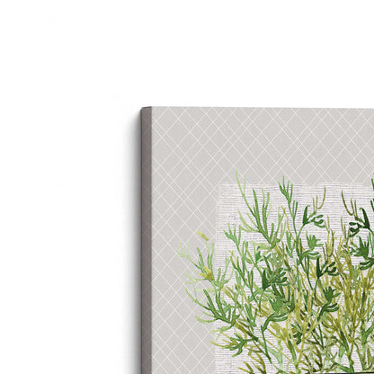 [Color:Stretched Canvas], Picture of the corner of the art