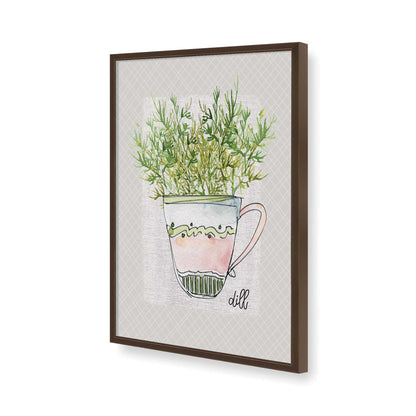 [Color:Belvinder Brown], Picture of art in a Belvinder Brown frame of the corner