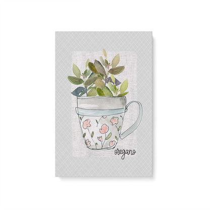 Happy Herbs, Set of 4 Canvas Prints