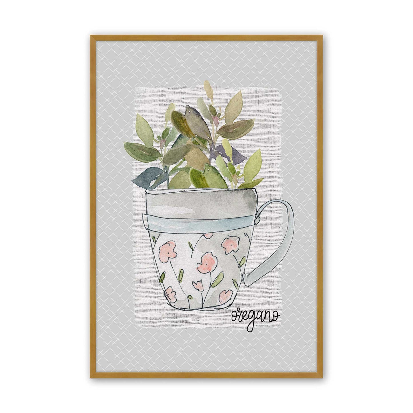 [Color:Polished Gold], Picture of art in a Polished Gold frame