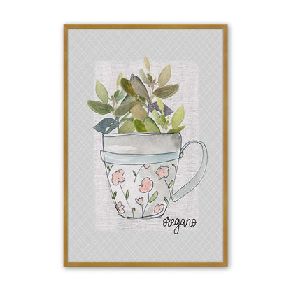 Happy Herbs Set of 4 At Prints