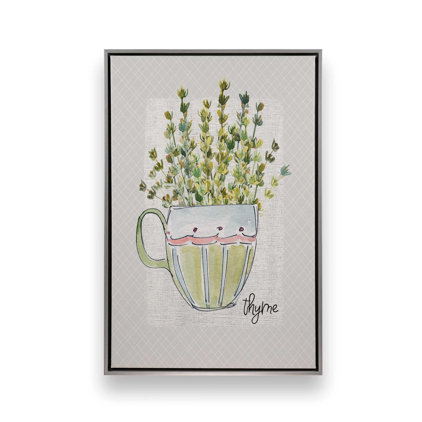 [Color:Polished Chrome], Picture of art in a Polished Chrome frame