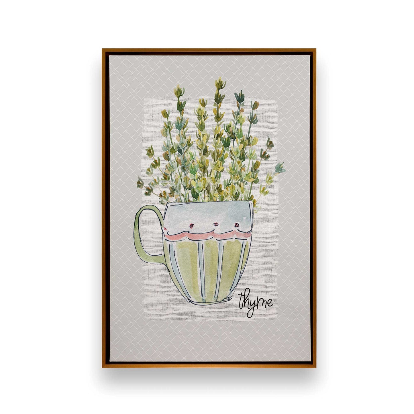 [Color:Polished Gold], Picture of art in a Polished Gold frame