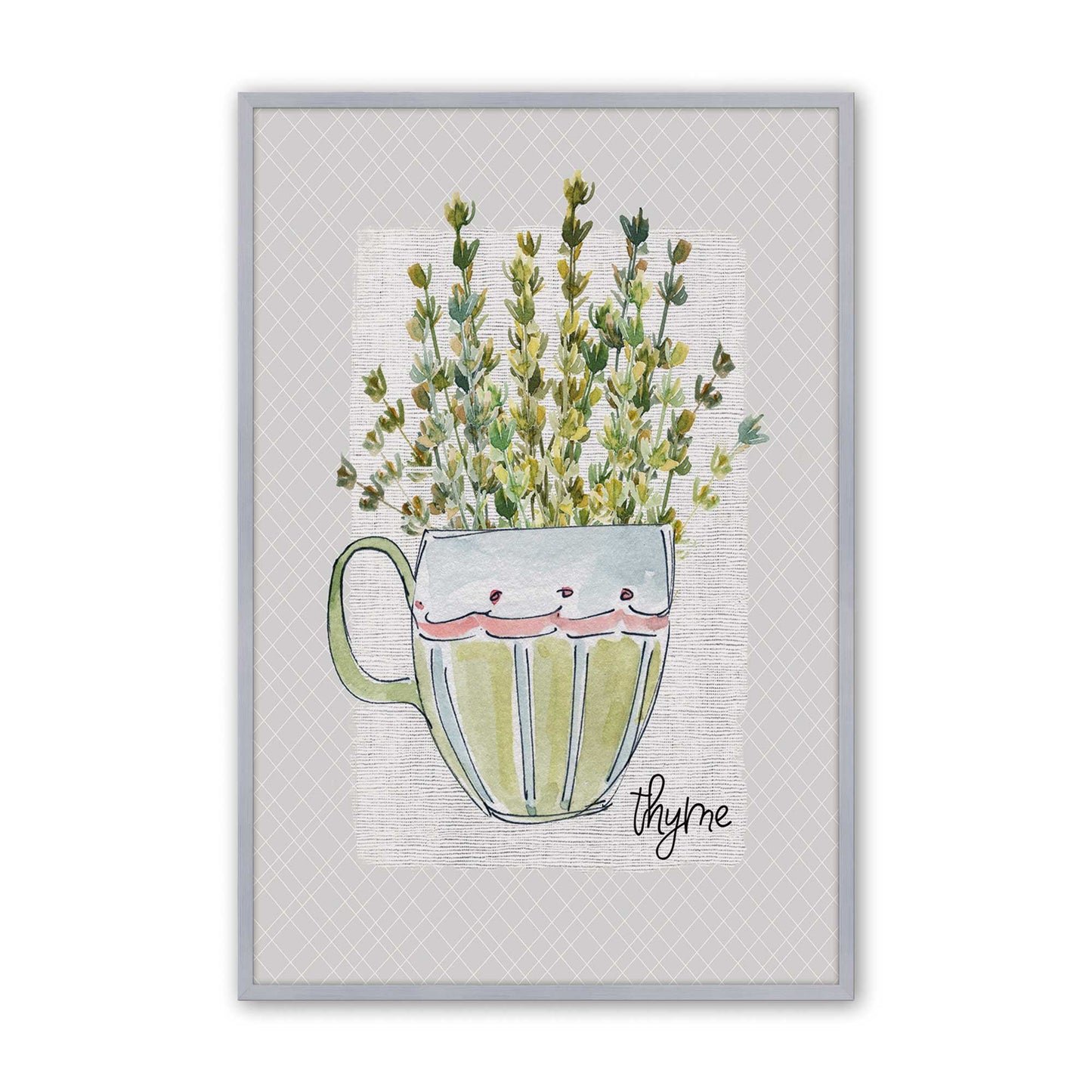 Happy Herbs Set of 4 At Prints