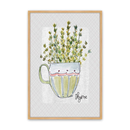 Happy Herbs Set of 4 At Prints