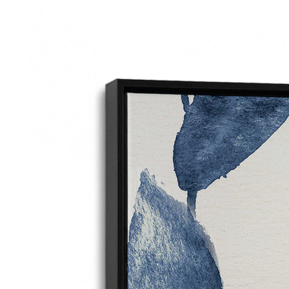 [Color:Satin Black], Picture of art in a Satin Black frame at an angle