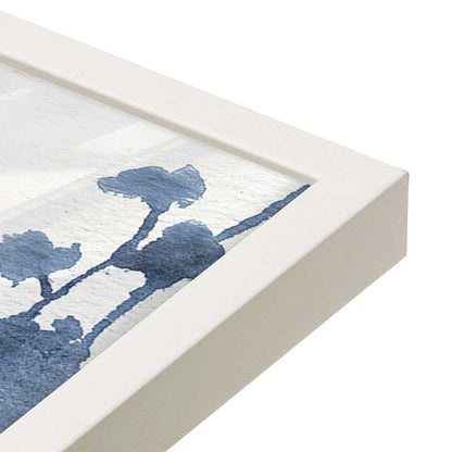 [Color:Opaque White], Picture of art in a Opaque White frame at an angle