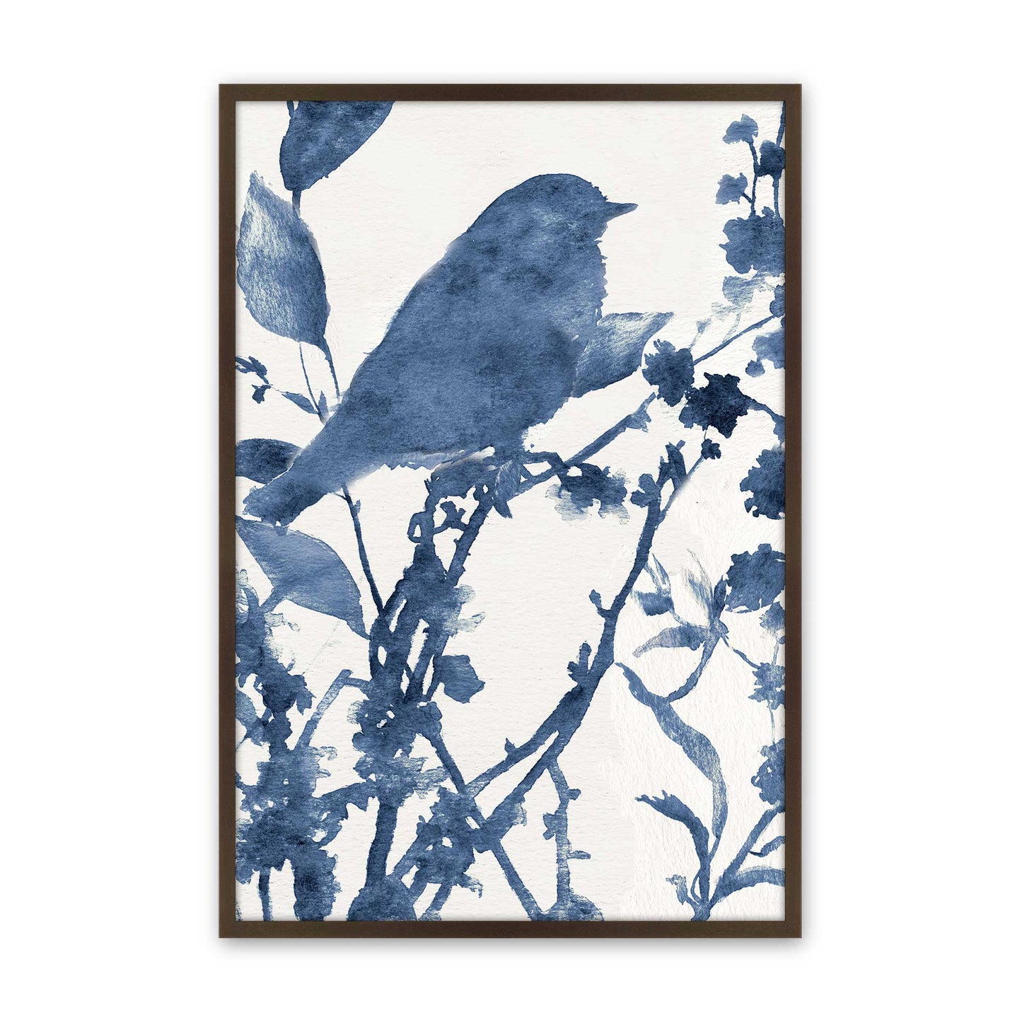 [Color:Brown], Picture of art in a Brown frame