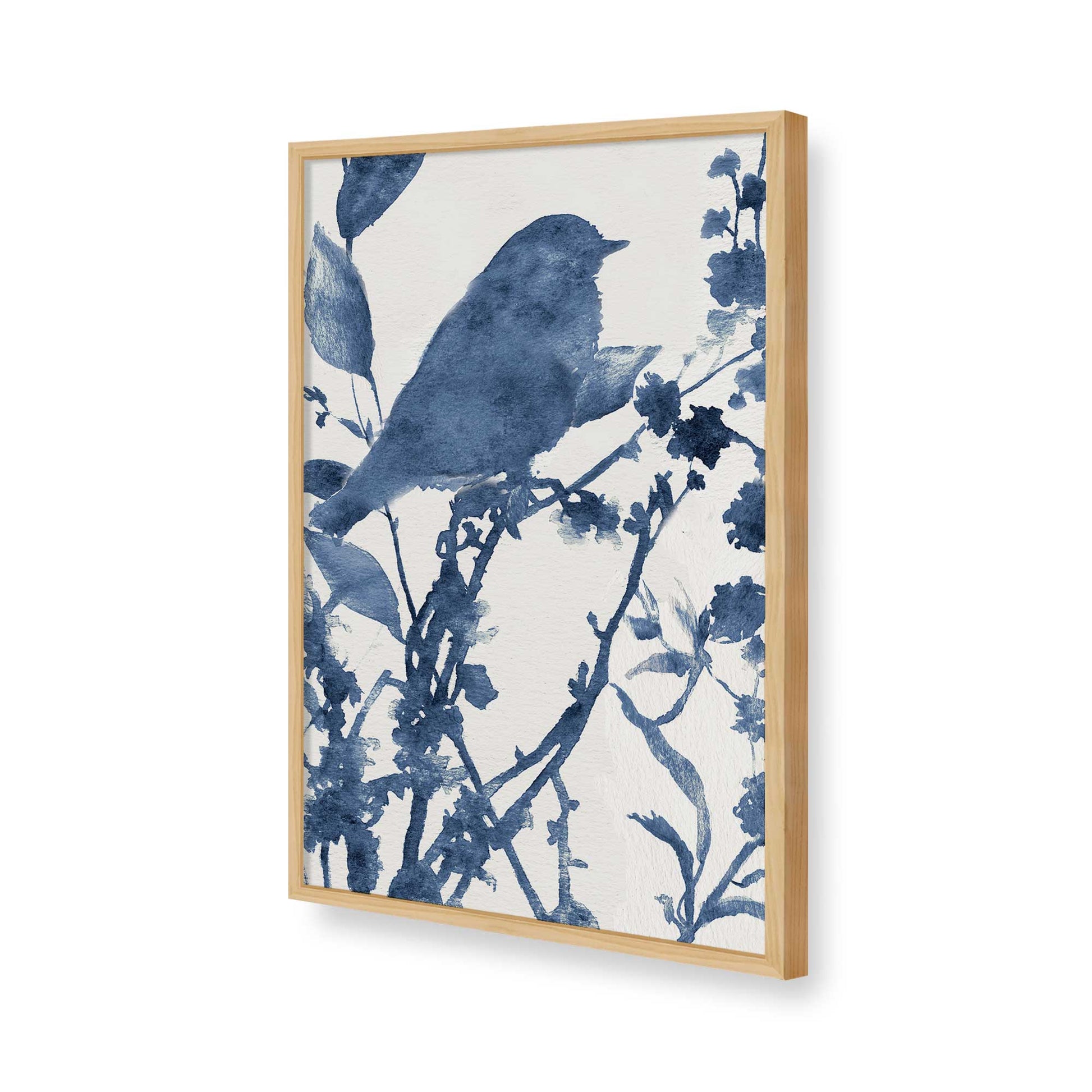 [Color:American Maple], Picture of art in a American Maple frame of the corner