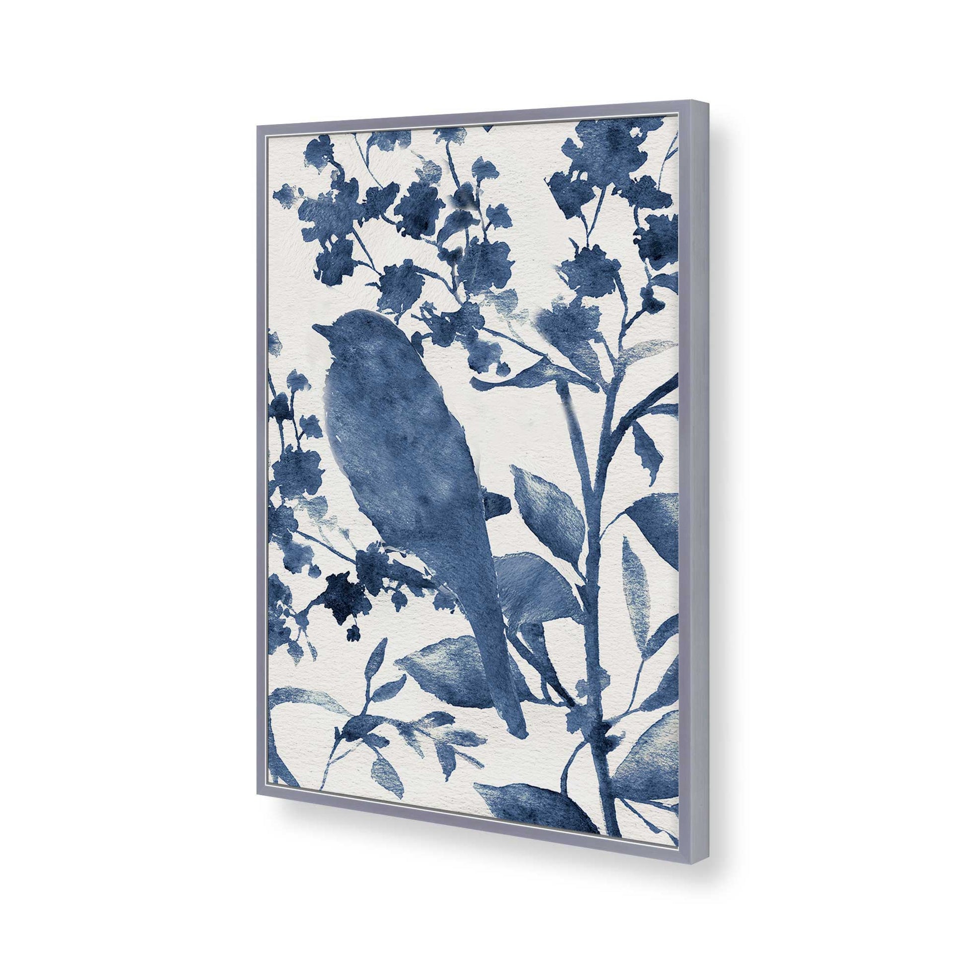 [Color:Polished Chrome], Picture of art in a Polished Chrome frame of the corner