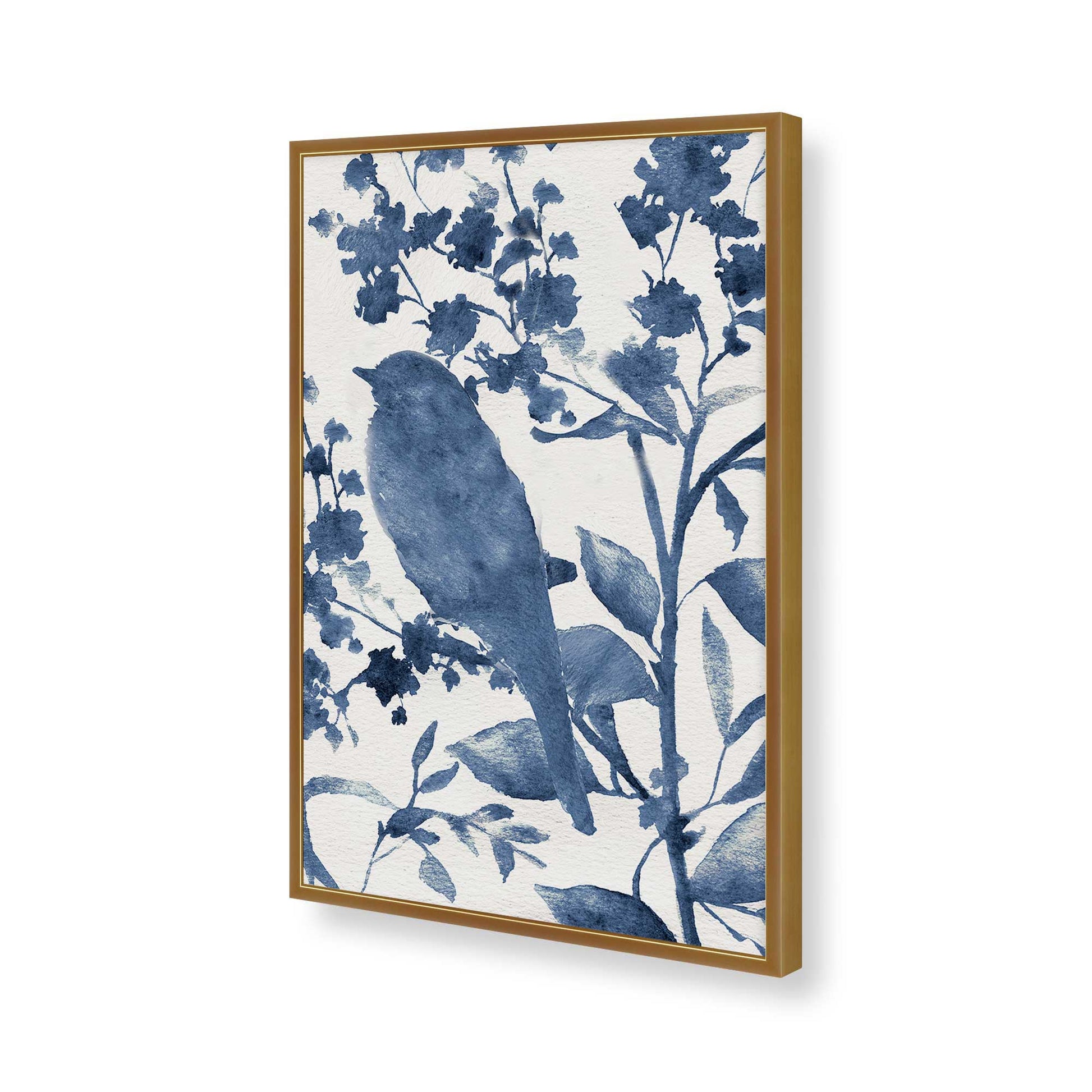 [Color:Polished Gold], Picture of art in a Polished Gold frame of the corner