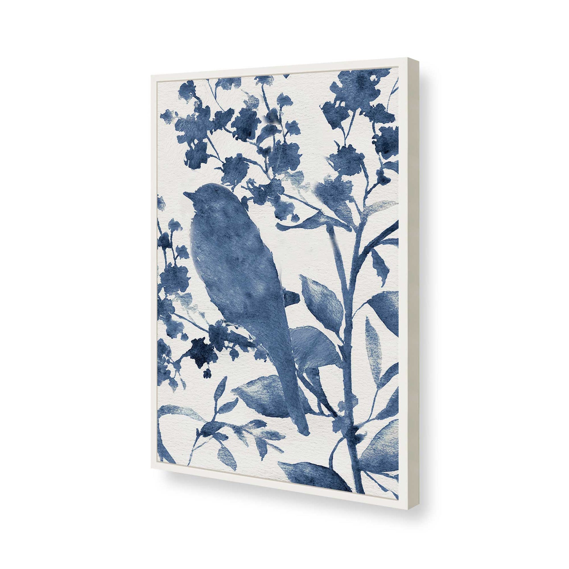 [Color:Opaque White], Picture of art in a Opaque White frame of the corner