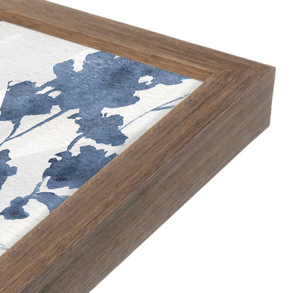 [Color:Walnut], Picture of art in a Walnut frame at an angle