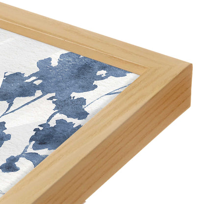 [Color:American Maple], Picture of art in a American Maple frame at an angle