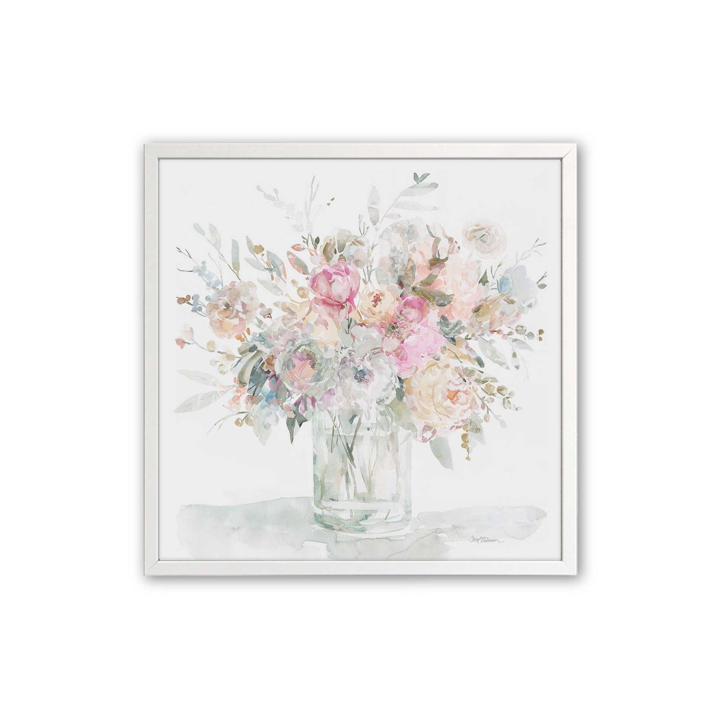[Color:Opaque White], Picture of art in a Opaque White frame