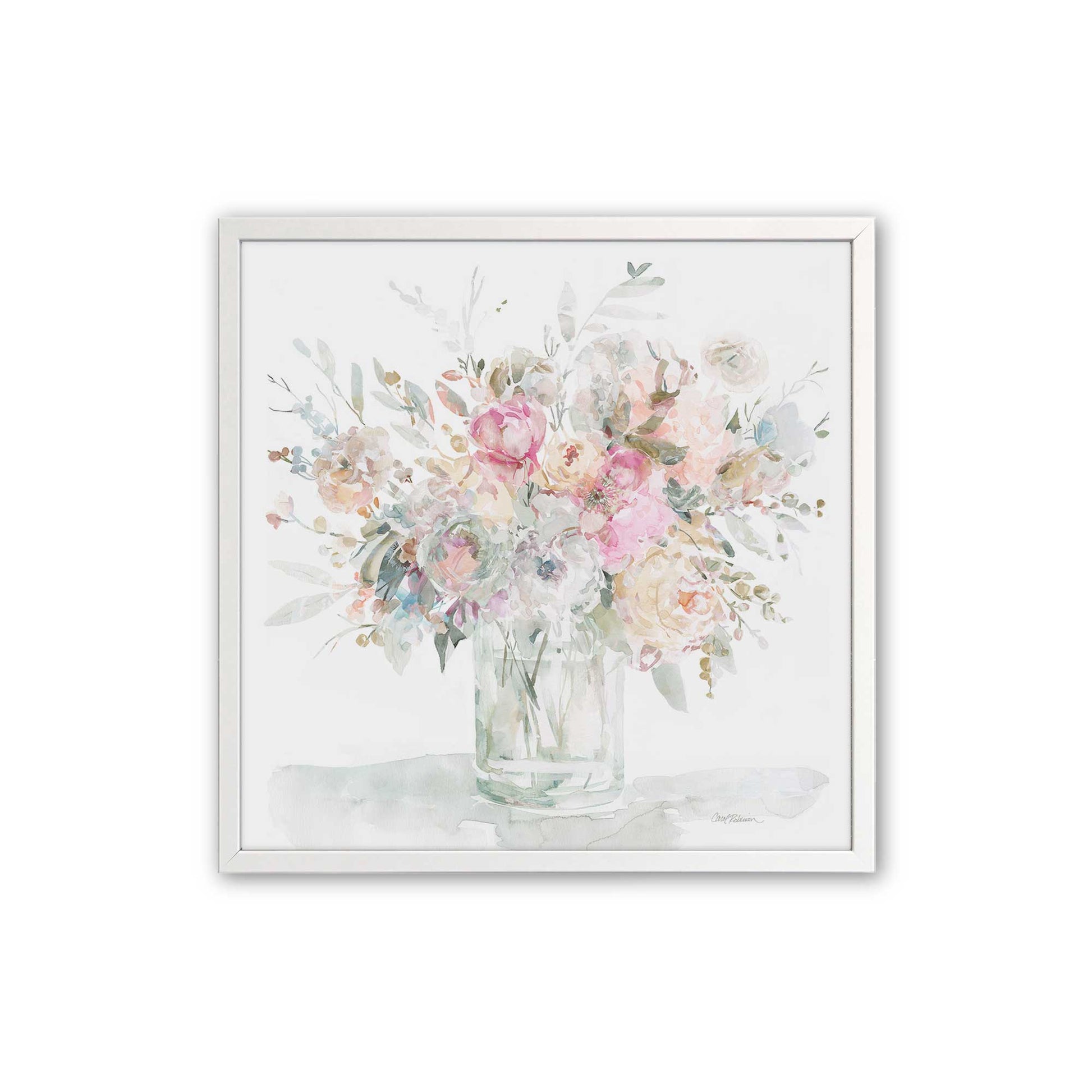 [Color:Opaque White], Picture of art in a Opaque White frame