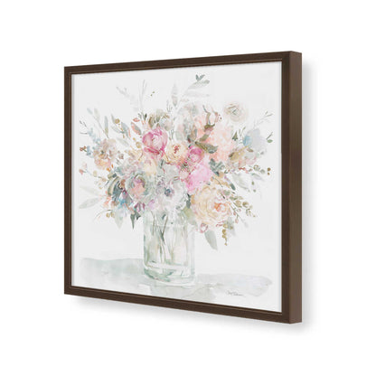 [Color:Espresso], Picture of art in a Espresso frame of the corner
