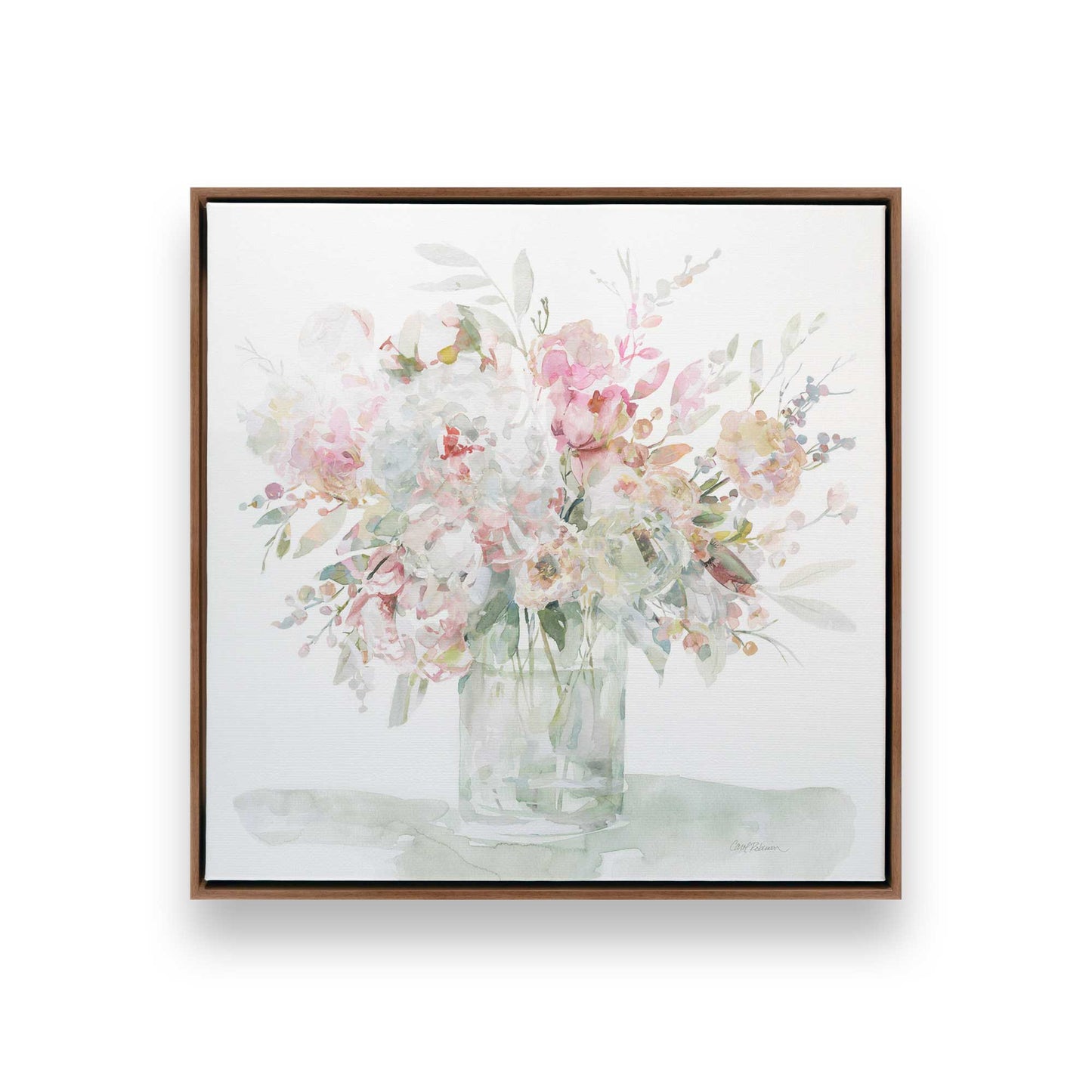 [Color:Walnut], Picture of art in a Walnut frame