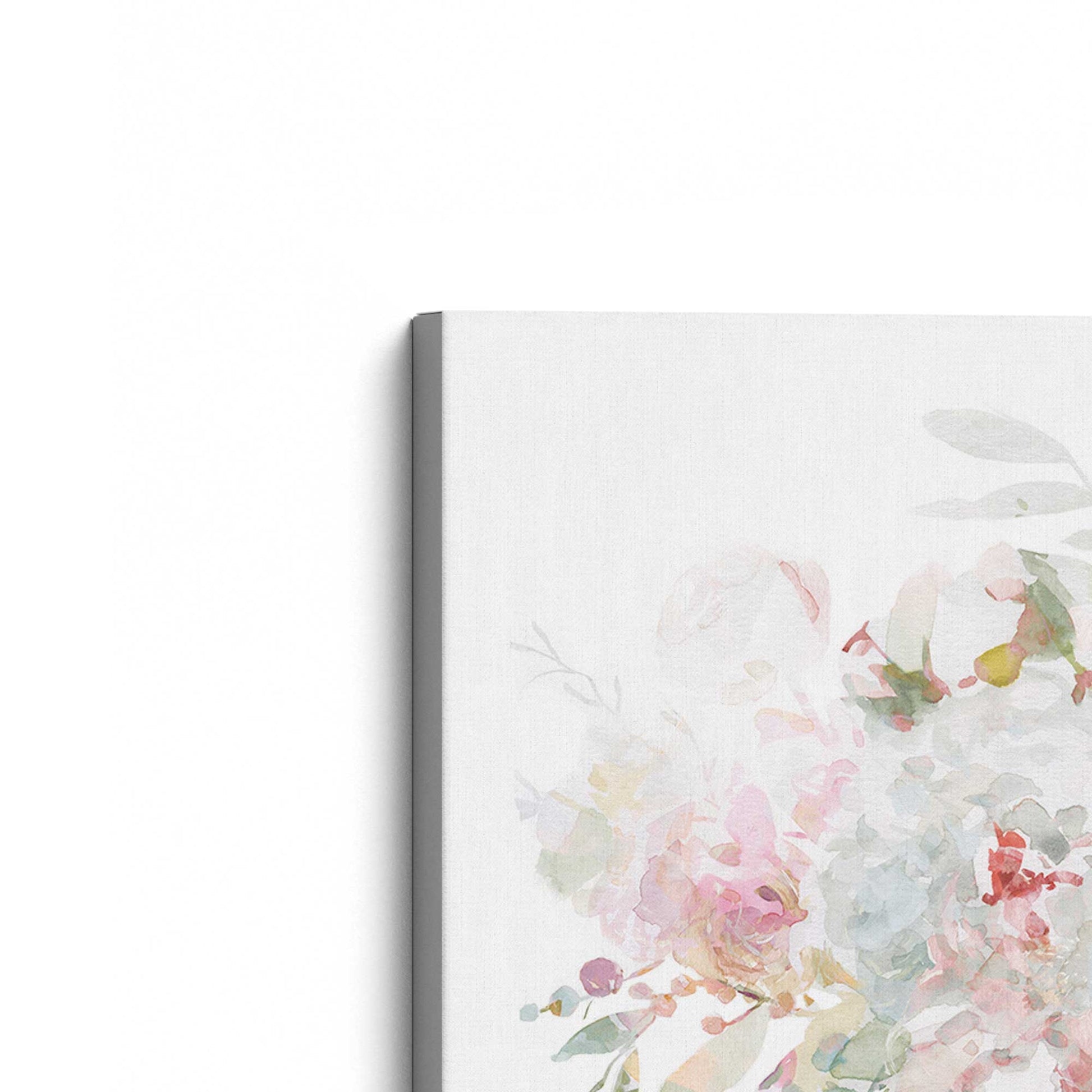 [Color:Stretched Canvas], Picture of the corner of the art