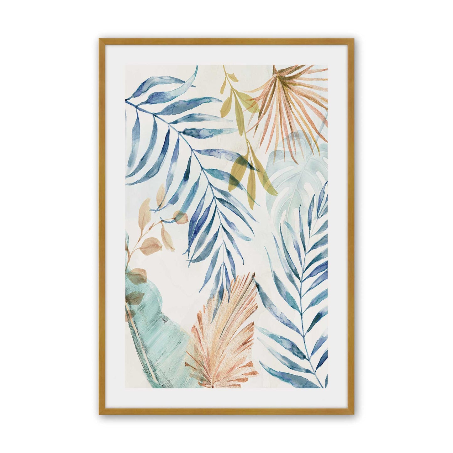 [Color:Polished Gold], Picture of art in a Polished Gold frame