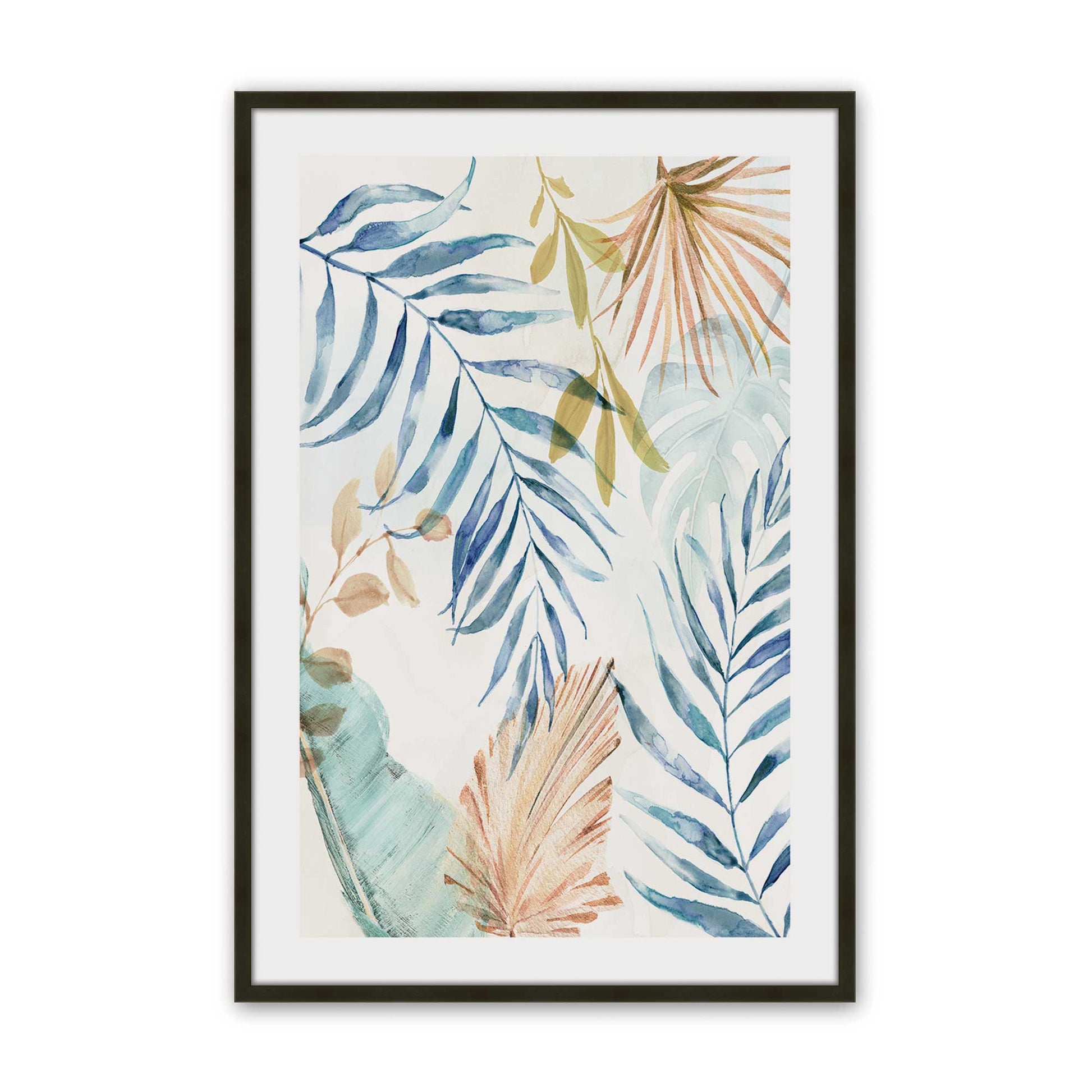 [Color:Satin Black], Picture of art in a Satin Black frame
