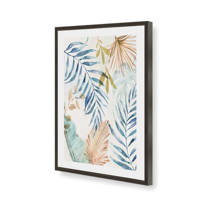 [Color:Satin Black], Picture of art in a Satin Black frame of the corner