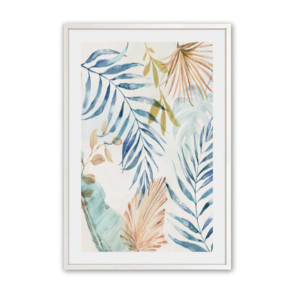 [Color:Opaque White], Picture of art in a Opaque White frame